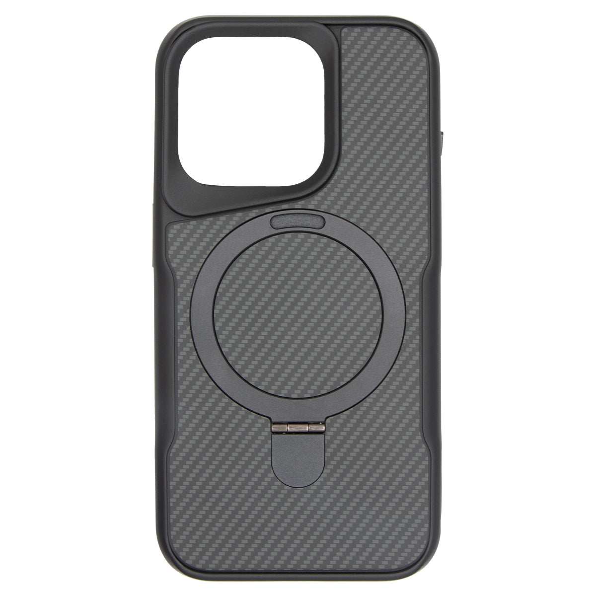 iPhone 16 Pro TPU+PC Magnetic Airbag Anti-fall Phone Case Black - CellularPort
