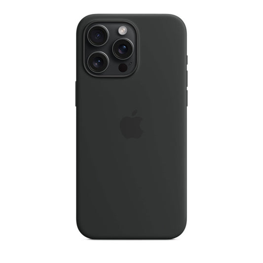 Apple iPhone 15 Pro Silicone Case – Black