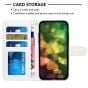 IPhone 15 Plus Flip PU Leather Wallet 3D Print Bear With Wrist Strap Case - CellularPort
