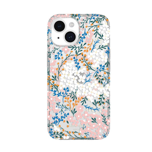 Kate Spade iPhone 16e/15/14/13 Floral Gems Case