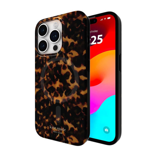 Kate Spade iPhone 15 Pro Max Tortoise Case