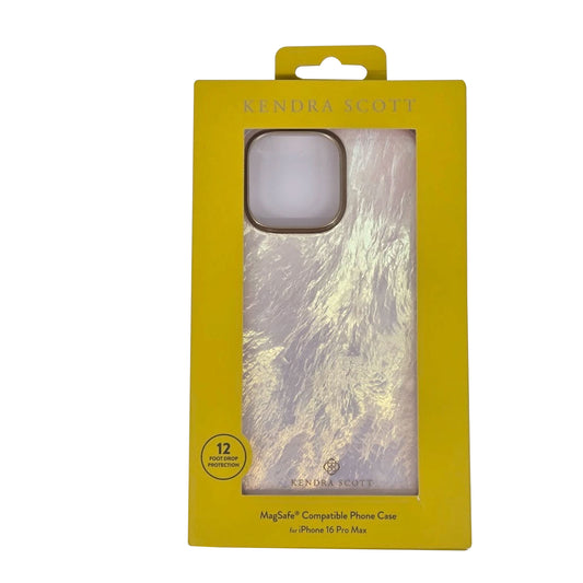 Kendra Scott iPhone 16 Pro Max Case – Ivory