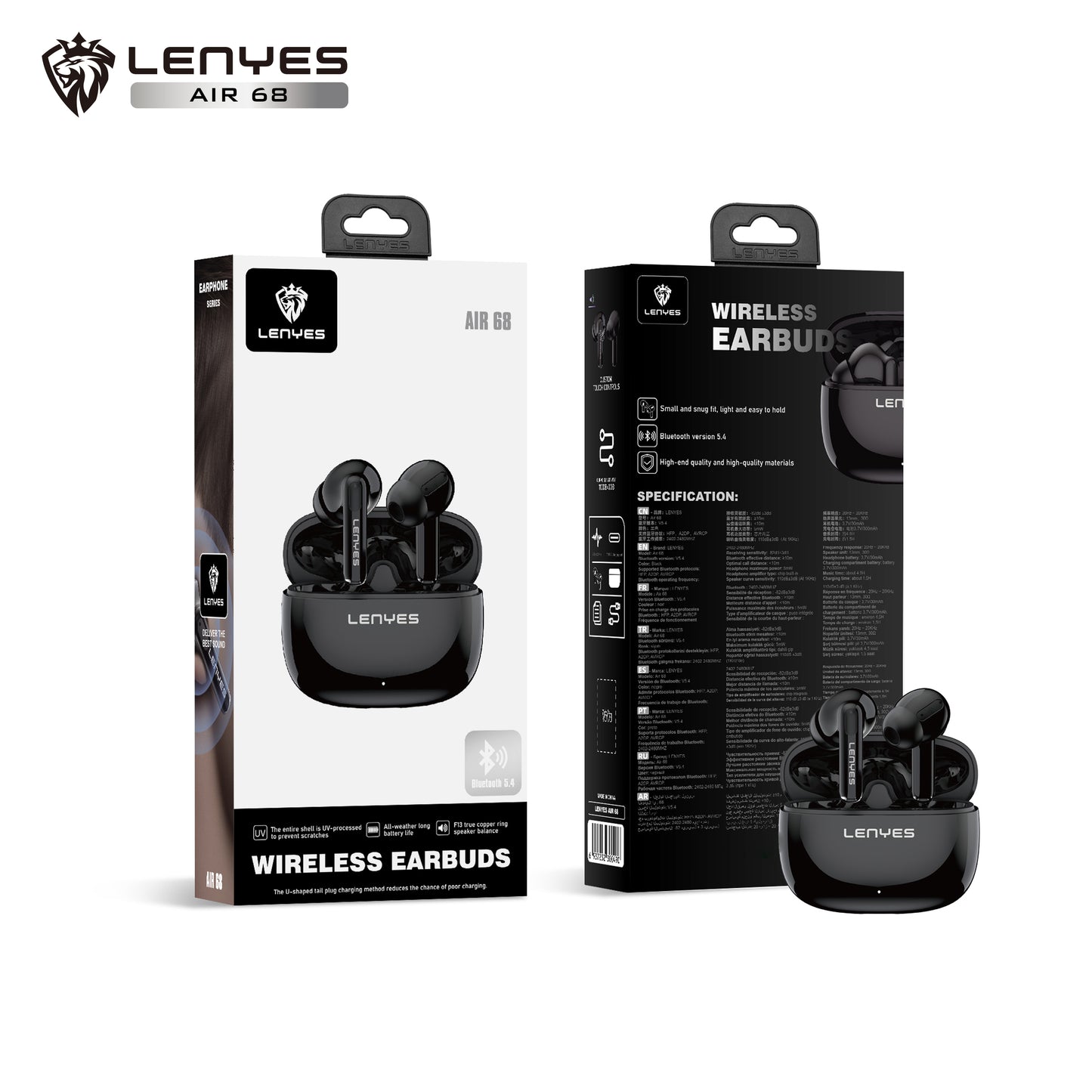 Lenyes Air68 Wireless Earbuds