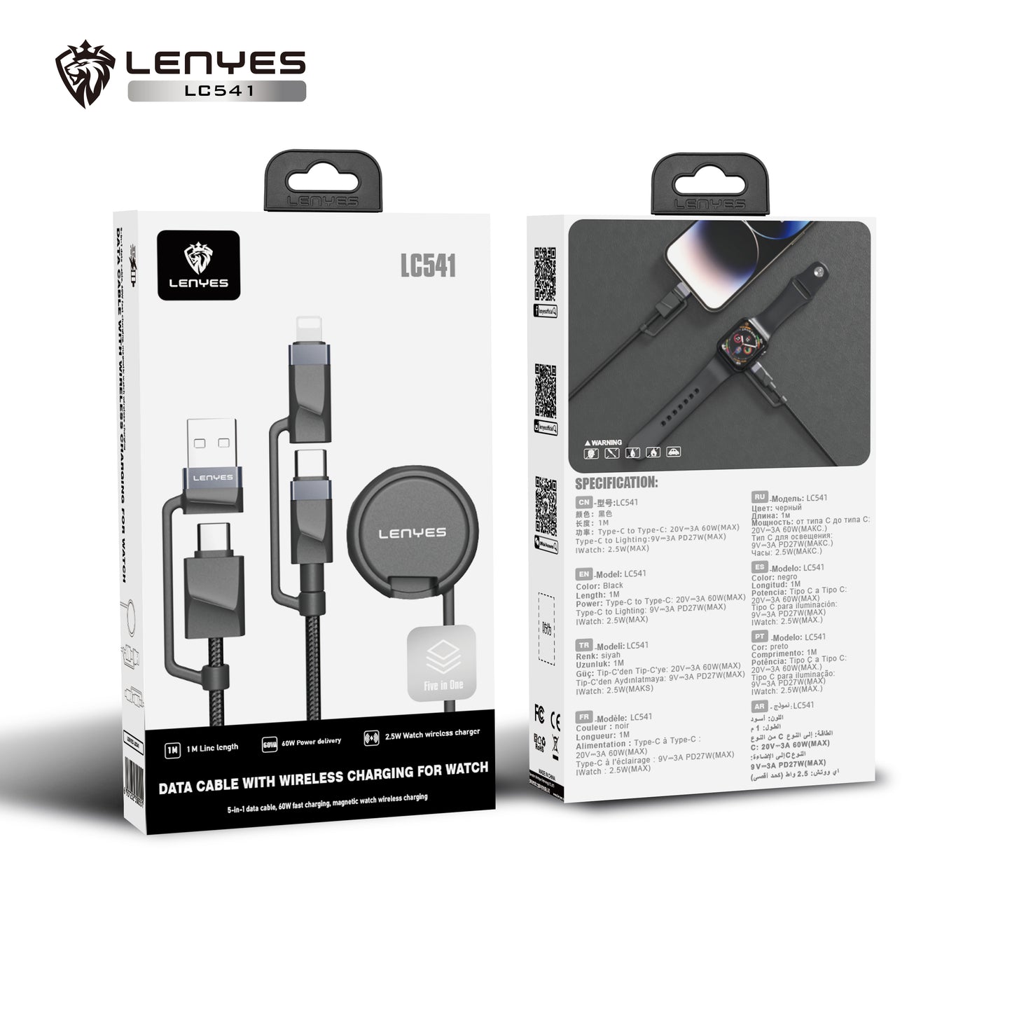 Lenyes LC541 Watch Charging Cable