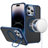 iPhone 14 Pro Max Dark Blue ShatterProof Magnetic Hybrid Case