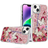 iPhone 13/14 Epoxy Butterfly Glitter Hybrid Case 7