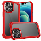 iPhone 12/12 Pro Red Transparent CaseX Hybrid Case