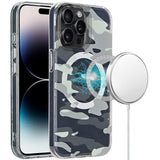 iPhone 14 Pro Max Green Camo IMD Hybrid Case