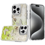 iPhone 15 Pro Max Pearl Glitter Chrome Case 1