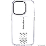 IPhone 15 Plus Acrylic Belt Case White - CellularPort