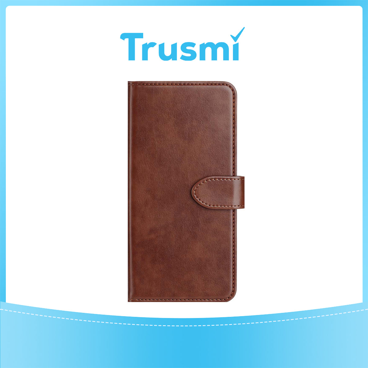 Samsung S23 Plus Dark Brown Cowhide Leather Wallet Case