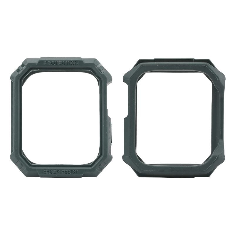Clear ABS iWatch Case 44mm – Shockproof Green Cover