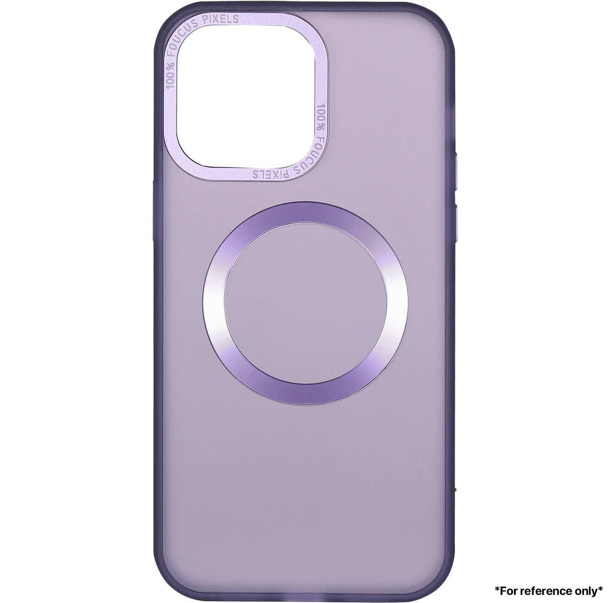 IPhone 15 Hardware CD Pattern Transparent Case Purple - CellularPort