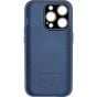 IPhone 15 Plus Large Glass Window Case Dark Blue - CellularPort