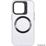 Samsung S24 ultra Lens holder transparent CD pattern case White - CellularPort
