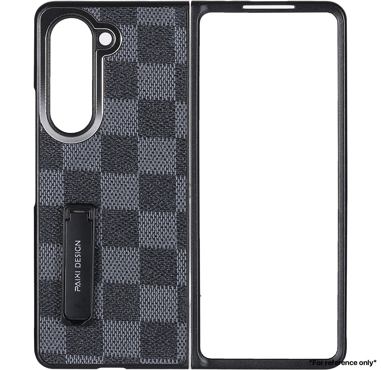 IPhone 15 Pro Max Folding Stand Case Grey & Black - CellularPort