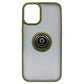 iPhone 16 Pro Hybrid Shell Anti-shock Ring Kickstand TPU Matte Case Green - CellularPort