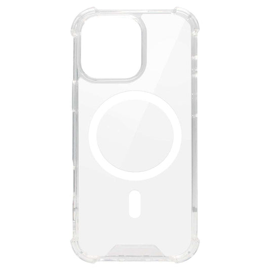 iPhone 16 Pro TPU+PC Magnetic Airbag Anti-fall Phone Case Transparent - CellularPort