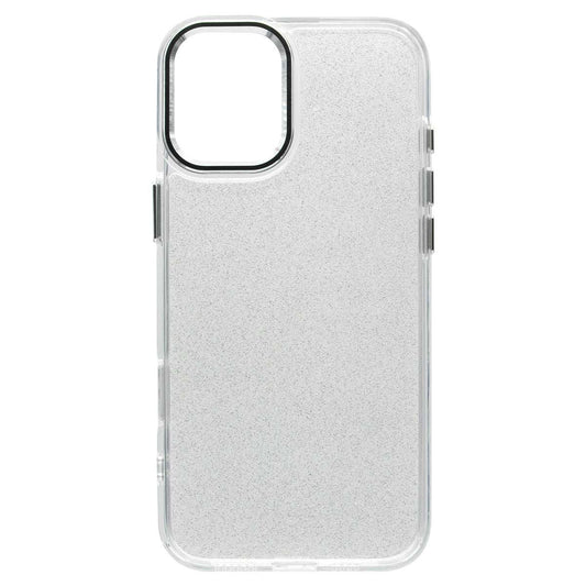 iPhone 16 Pro Bling Shiny TPU+PC Clear Case Transparent Glitter White - CellularPort