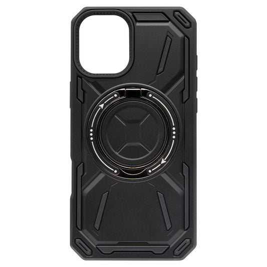 iPhone 16 Magsafe Full Body Rugged Case Metallic Black