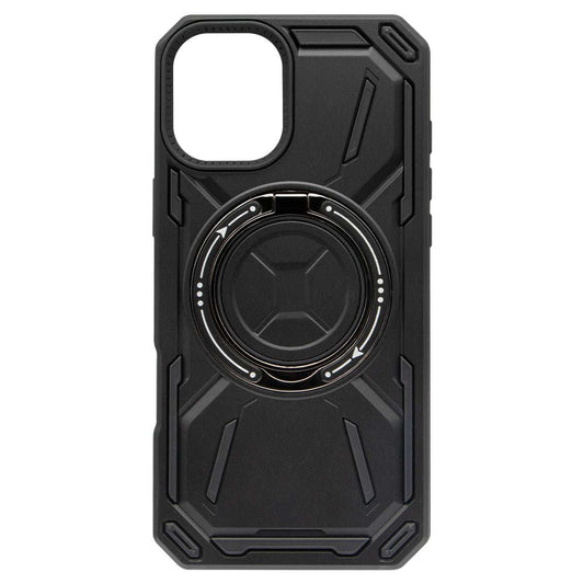 iPhone 16 Pro Magsafe Full Body Rugged Case Metallic Black - CellularPort