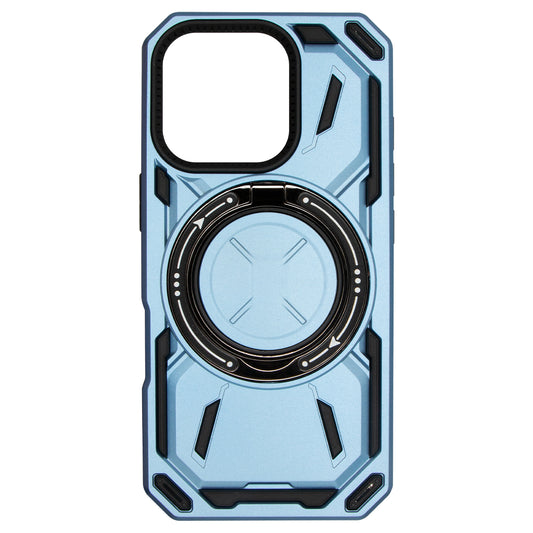 iPhone 16 Pro Magsafe Full Body Rugged Case Metallic Light Blue