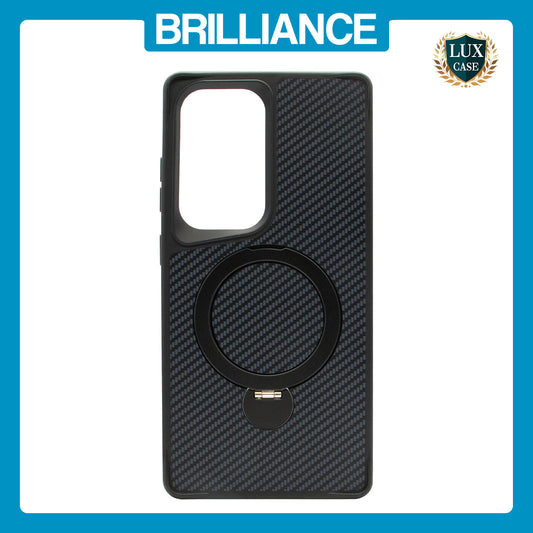 Samsung S25 Ultra Black Carbon Fiber Case
