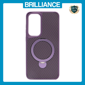 Samsung S25 Plus Purple Carbon Fiber Case