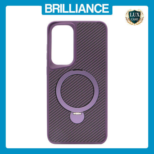 Samsung S25 Plus Purple Carbon Fiber Case