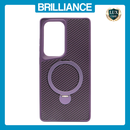 Samsung S25 Ultra Purple Carbon Fiber Case