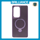 Samsung S25 Ultra Purple Carbon Fiber Case