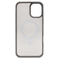iPhone 16 Pro TPU+PC Magnetic Skin-friendly Matte Phone Case Transparent Grey - CellularPort