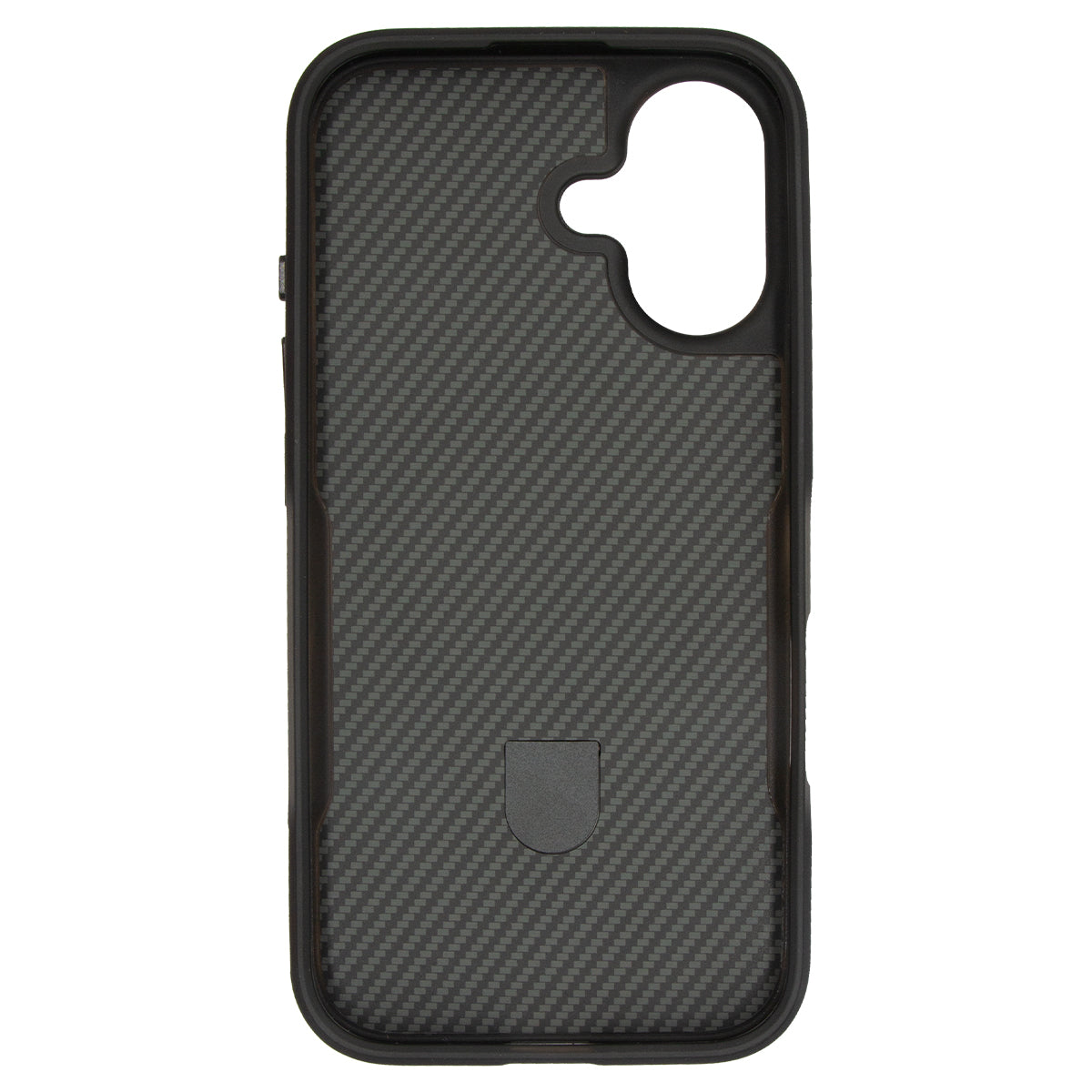 iPhone 16 TPU+PC Magnetic Airbag Anti-fall Phone Case Black