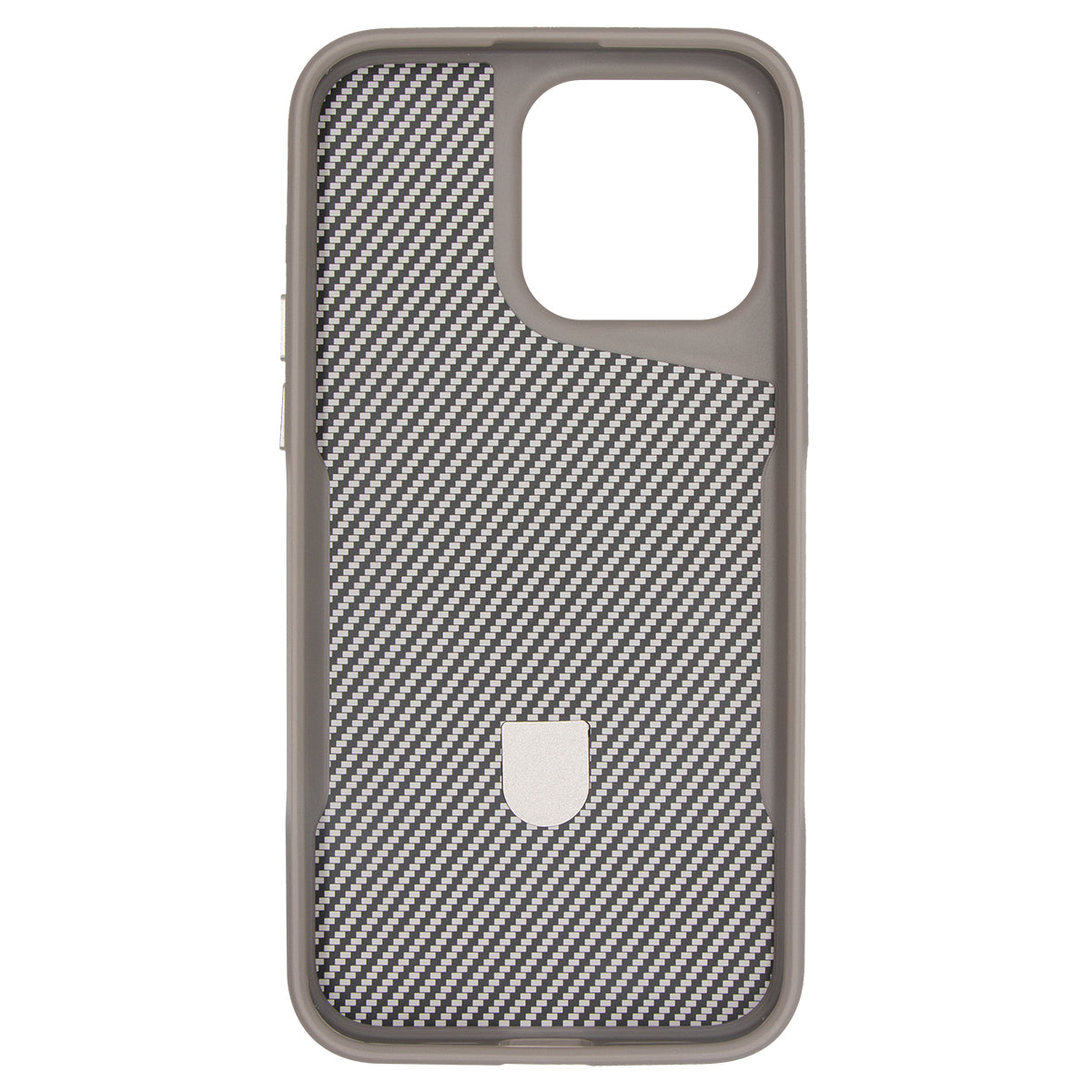 iPhone 16 Pro TPU+PC Magnetic Airbag Anti-fall Phone Case Silver