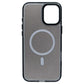 iPhone 16 Pro Bling Shiny Magnetic TPU+PC Clear Case With Lens Bracket Camera Stand Glitter Black - CellularPort