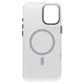 iPhone 16 Plus Bling Shiny Magnetic TPU+PC Clear Case With Lens Bracket Camera Stand Glitter White - CellularPort
