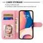 IPhone 15 Plus Flip PU Leather Wallet 3D Print Pink Bear With Wrist Strap Case - CellularPort