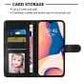 IPhone 15 Plus Flip PU Leather Wallet 3D Print Rhombus Case Black - CellularPort