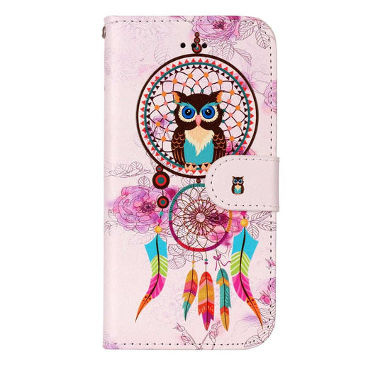 Samsung S24 Ultra Flip PU Leather Wallet 3D Print Owl Design Case - CellularPort