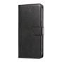 IPhone 15 Pro Max Book Flip Soft PU Leather Wallet With Card Pockets Case Black