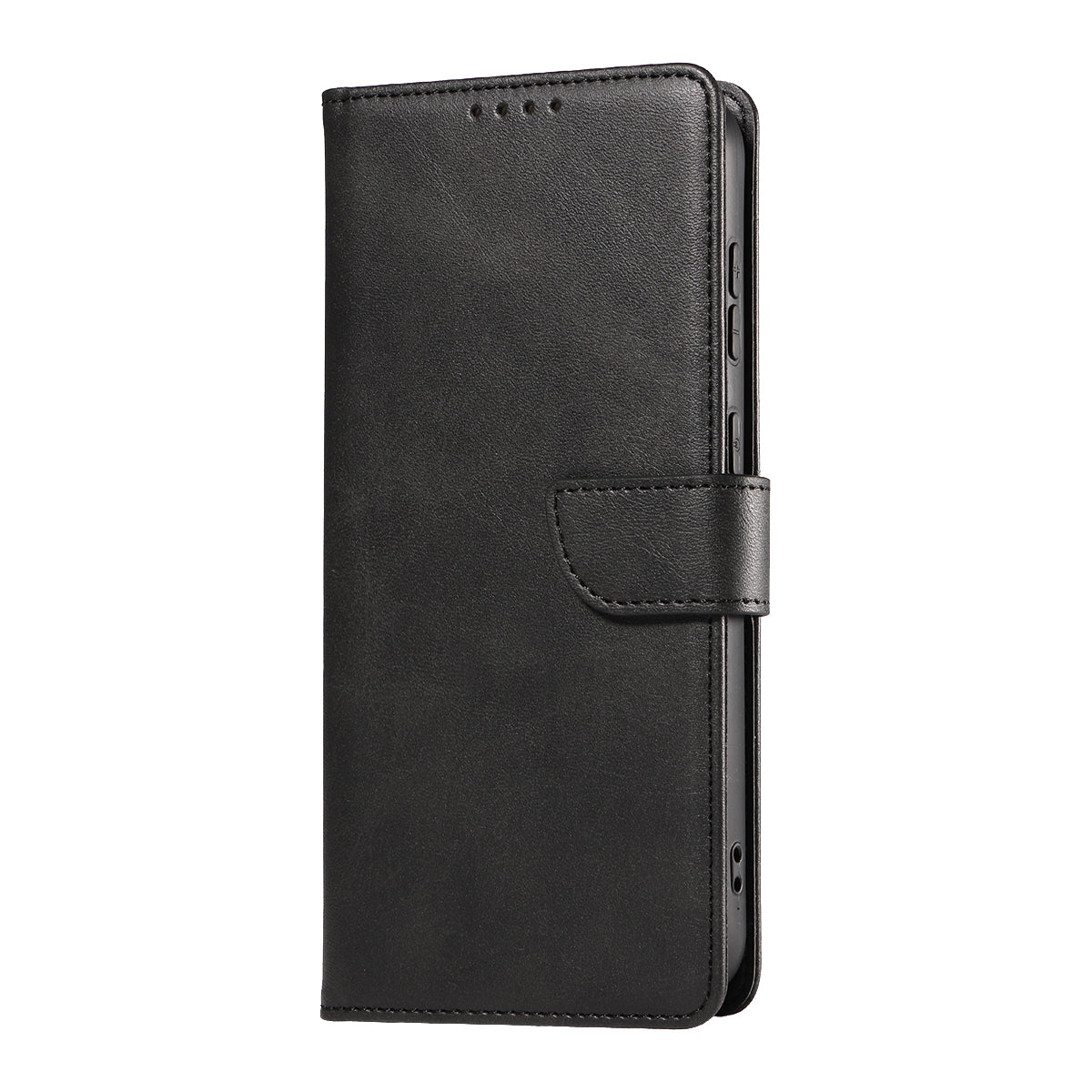 Samsung S24 Book Flip Soft PU Leather Wallet With Card Pockets Case Black