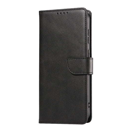 Samsung S24 Plus Book Flip Soft PU Leather Wallet With Card Pockets Case Black