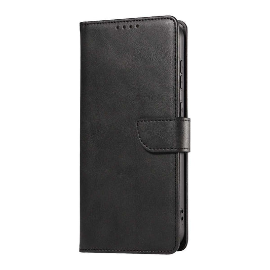 Samsung S24 Ultra Book Flip Soft PU Leather Wallet With Card Pockets Case Black - CellularPort