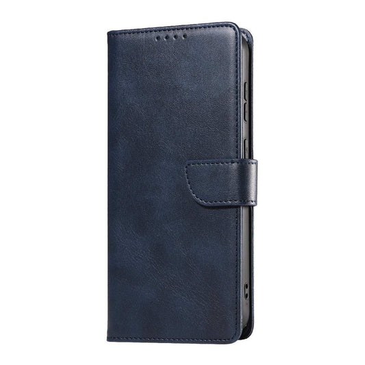 Samsung S24 Ultra Book Flip Soft PU Leather Wallet With Card Pockets Case Blue - CellularPort