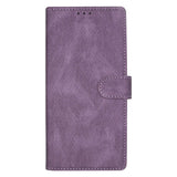 IPhone 15 Pro Flip Premium PU Leather Wallet Business Style With Card Pockets Case Purple - CellularPort