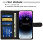 Samsung S24 Plus Flip Premium PU Leather Wallet Business Style With Card Pockets Case Black - CellularPort