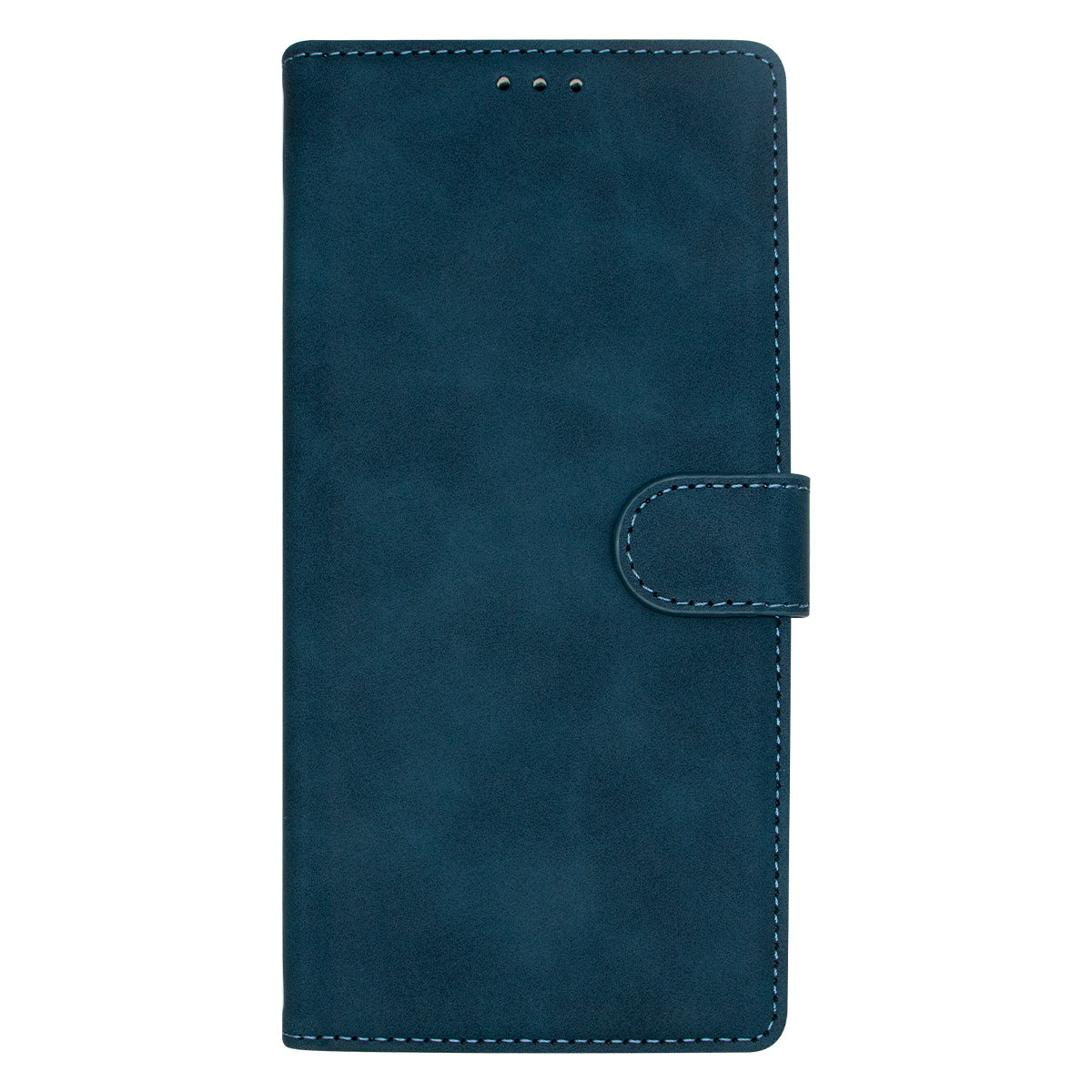 Samsung S24 Ultra Flip Premium PU Leather Wallet Business Style With Card Pockets Case Blue