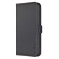 iPhone 15 Flip Book PU Leather Wallet Holder & Stand with Card Pockets Case Black - CellularPort