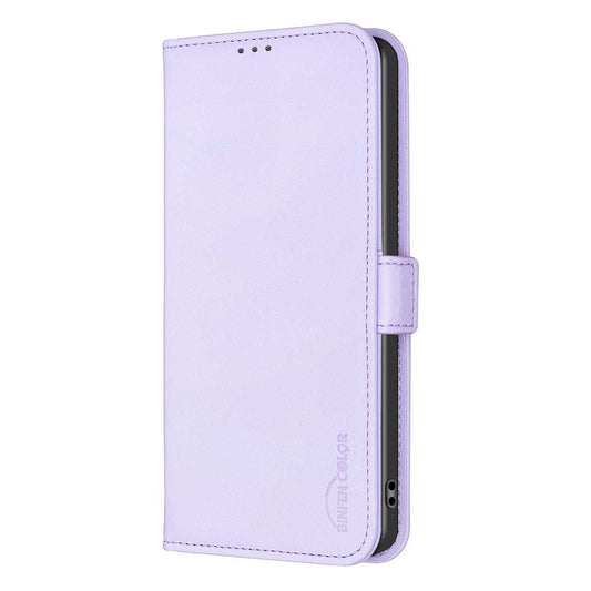 Samsung S24 Ultra Flip Book PU Leather Wallet Holder & Stand with Card Pockets Case Light Purple - CellularPort