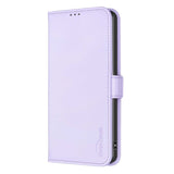 Samsung S24 Flip Book PU Leather Wallet Holder & Stand with Card Pockets Case Light Purple - CellularPort